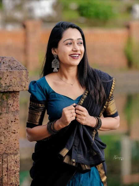 Extraordinary Blue Boutique Style Kanchi Cotton Lehenga Collection with Premium Finish Half Saree Lehenga