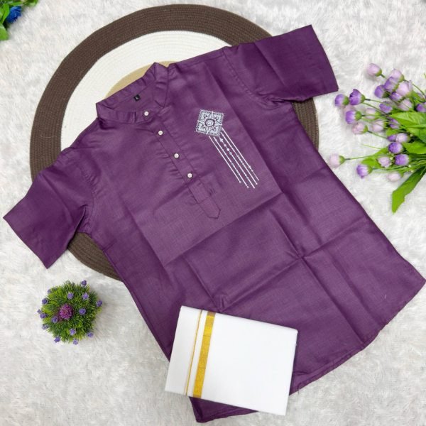 Extraordinary Purple Men   s Half Sleeve Printed Jippa in Soft Magic Cotton at Manufacturer  Mens Shirt