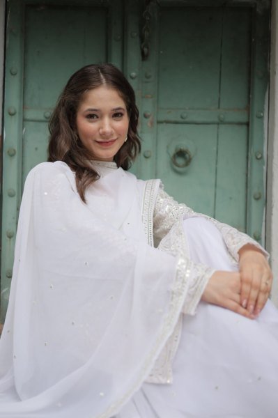 Extraordinary White Color Kurti Sharara Set with Embroidered Dupatta for Women Sharara Set