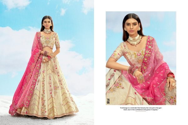 Fancy Silk Embroidered Lehenga with Georgette Dupatta Wholesale Supplier Surat Bridal Lehenga Choli