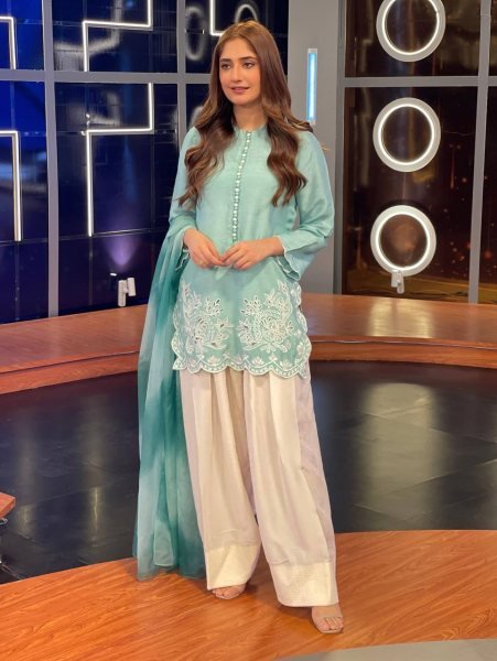 Farshi Flair for Celebrations Heavy Georgette Kurta Set with Pant  & Digital Dupatta Ready To Wear Collection
