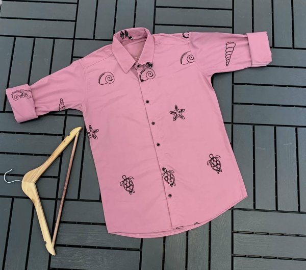 Fascinating Pink Value Edition Cotton Shirt for Men at Royal Export Manufacturer  Mens Shirt