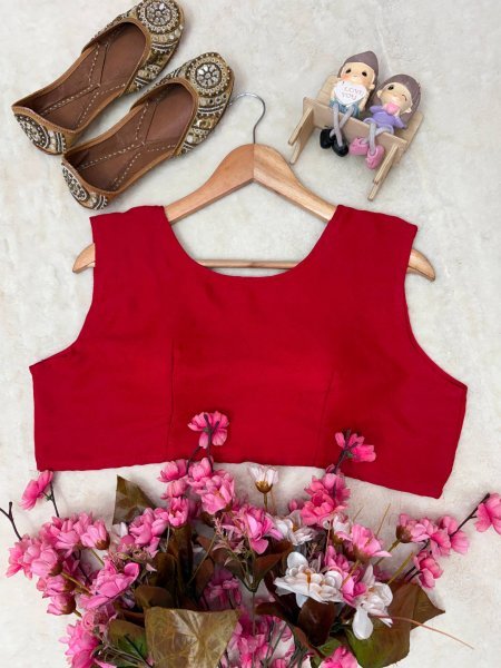Fascinating Red Designer Star Georgette Western Jacket Palazzo Set for Women Ready To Wear Collection