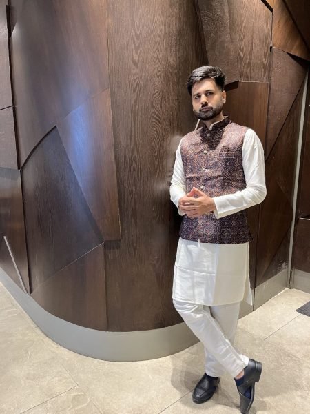 Classic Kurta Pajama Set with Jacquard Koti Wedding Outfit for International Resellers Kurta Pajama Wholesale