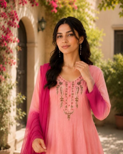 Festival Special Designer Anarkali Gown 6 Meter Flair with Dupatta for Festivals Anarkali Kurtis 