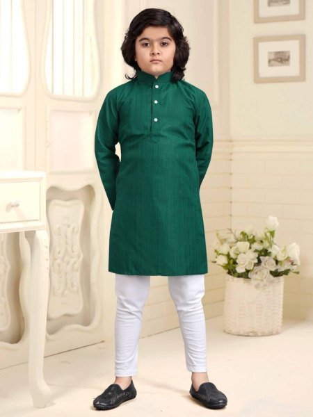  festivals special Cotton fabric kids  kurta with payjama Boys Wear