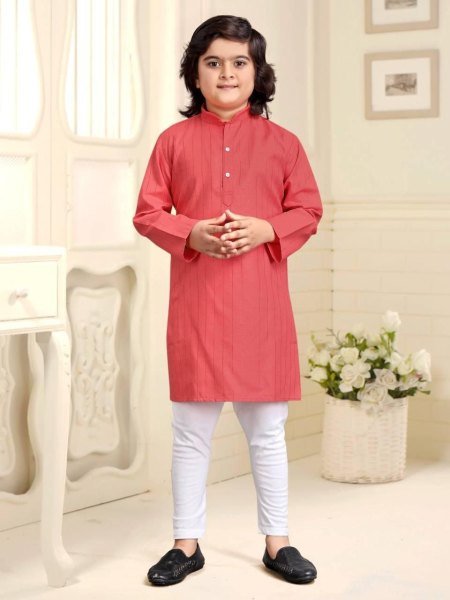  festivals special Cotton fabric kids  kurta with payjama Boys Wear