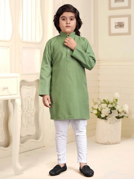  festivals special Cotton fabric kids  kurta with payjama Boys Wear