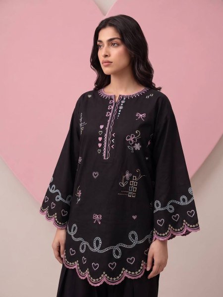 Festive Black Roman Chanderi Silk Farshi Salwar Suit with Sequin Embroidery for Wedding Ready To Wear Collection