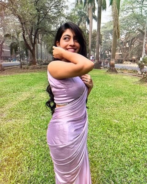 Festive Lavender Space Silk Saree with Beautiful Handwork Lace and Running Blouse Silk Sarees Wholesale