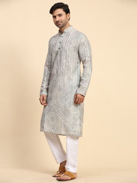 Festive Look With Our Cotton Men's Kurta Collection  Kurta Pajama Wholesale