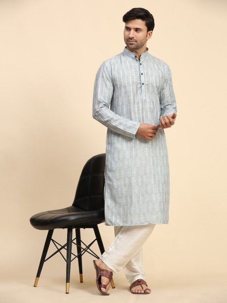 Festive Look With Our Cotton Men's Kurta Collection  Kurta Pajama Wholesale