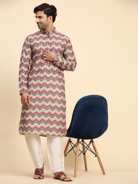Festive Look With Our Cotton Men's Kurta Collection  Kurta Pajama Wholesale
