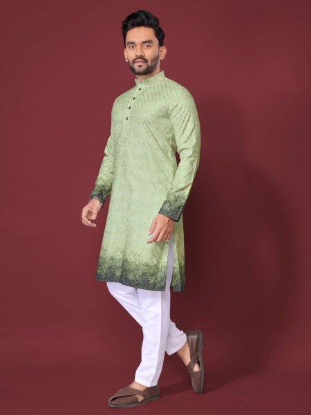 Festive Mode On Elegant Kurta Pajama Set in Soft Cotton for Men Kurta Pajama Wholesale