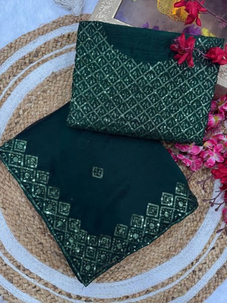 festive ready silk saree with cutwork sequins direct from manufacturer Embroidery Sarees Wholesale