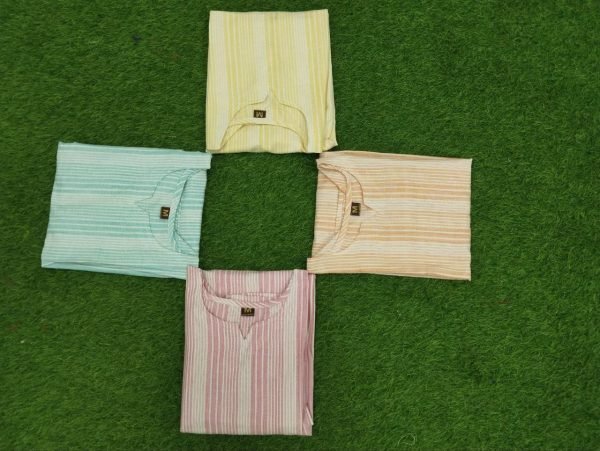 Fine Lining Design Cotton Ethnic Kurti for Resellers and Boutiques Buyers Cotton Kurtis Wholesale