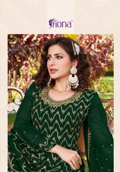 FIONA SAKHI HEAVY DUPATTA SUITS SALE OFFER AMAZING CATALOGUE Designer Plazzo Salwar Suits Wholesale