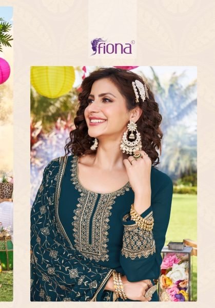 FIONA SAKHI HEAVY DUPATTA SUITS SALE OFFER AMAZING CATALOGUE Designer Plazzo Salwar Suits Wholesale
