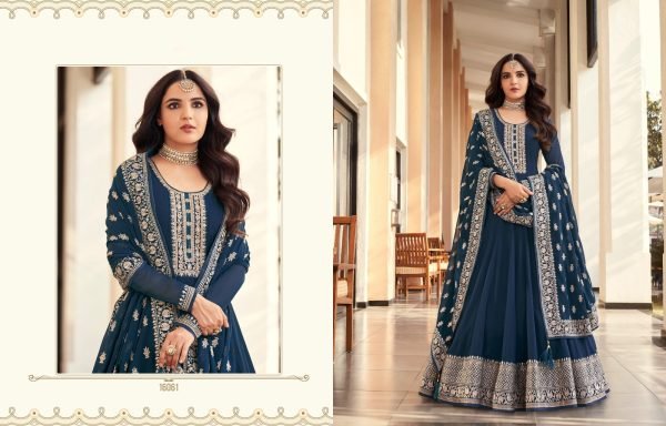 Floor Touch Anarkali Embroidered Suits Anarakali Gown Wholesale