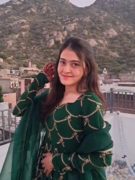 Functional Green Mal Chanderi Embroidered Gown with Matching Pant and Designer Dupatta Ready To Wear Collection