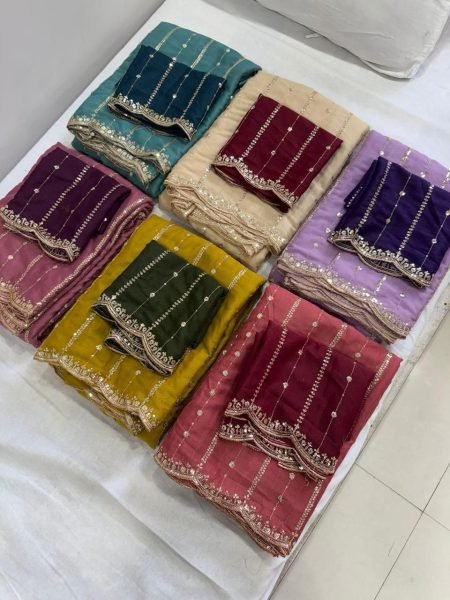 Functional Red Simple and Stylish Saree for Daily and Party Wear Silk Sarees Wholesale