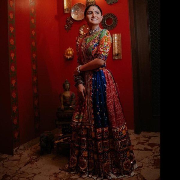 Geeta Rabari Printed Navratri Lehenga Choli Navratri Lehnega Choli