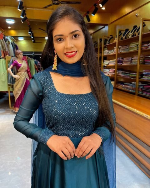 Georgette Anarkali Suit with Dupatta for Festive Wear at Wholesale Rate Embroidery Kurtis 