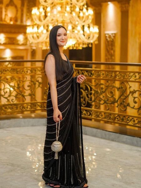 Georgette Saree for Wedding and Party Wear Wholesale Price  Sarees 