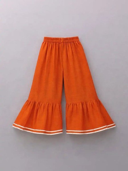 Girls Cotton Blend Embroidered Co Ord Set For Party Wear Girls Wear