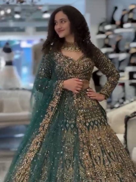 Glamorous Butterfly Net Lehenga Choli with Sequins Embroidery at Wholesale Rate 