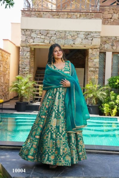 Luxury Anarkali Gown in Tabby Silk Ready to Wear Plus Size with Elegant Finish Anarkali Kurtis 