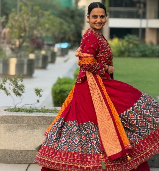 Groundbreaking Multi Muslin Cotton Chaniya Choli with Real Mirror Work and Digital Print Dupatta For Navrati  Navratri Lehnega Choli