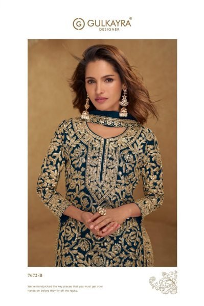 Groundbreaking Teal Green Real Georgette Plazzo Suit for Reception and Celebration Wear Designer Plazzo Salwar Suits Wholesale