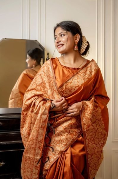 HandLoom Raw Silk Saree With Rich Weaving Pallu   Silk Sarees Wholesale