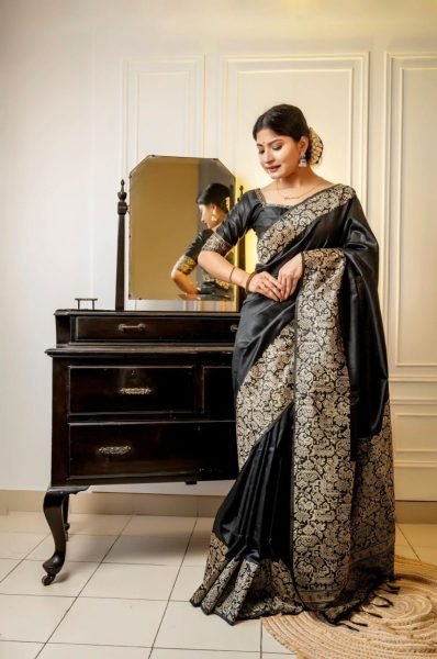 HandLoom Raw Silk Saree With Rich Weaving Pallu   Silk Sarees Wholesale