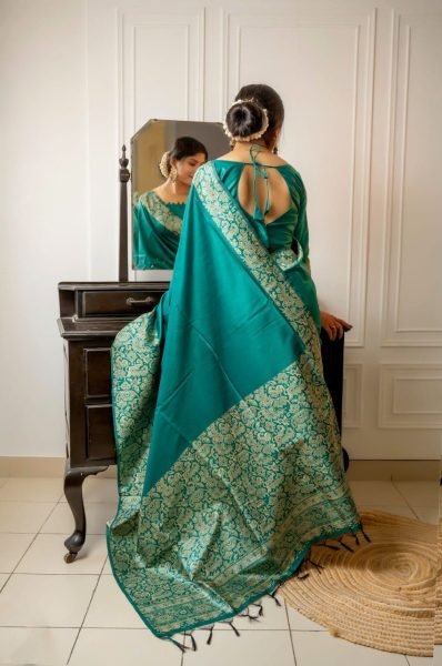 HandLoom Raw Silk Saree With Rich Weaving Pallu   Silk Sarees Wholesale