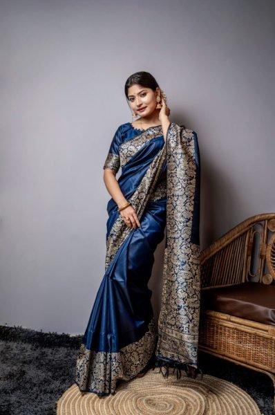 HandLoom Raw Silk Saree With Rich Weaving Pallu   Silk Sarees Wholesale