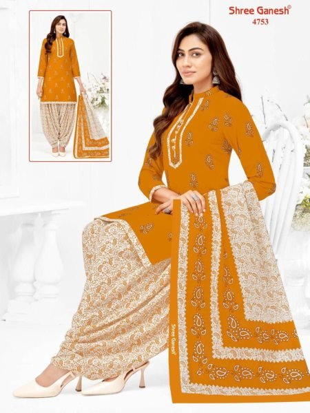 Hansika Cotton Prints 3-Piece Suit Material for Casual Looks Dress Material 
