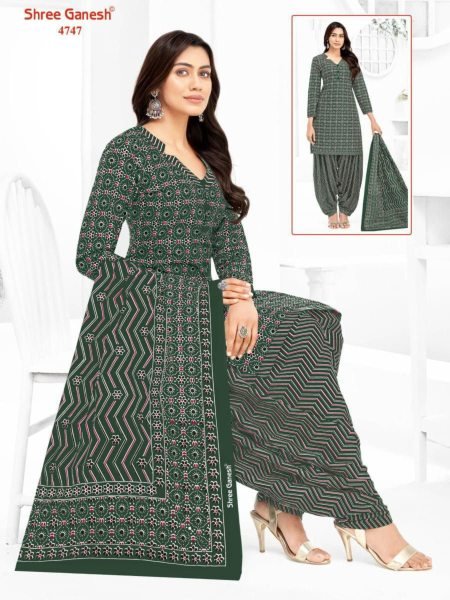 Hansika Vol-27 Heavy Cotton Suits Stylish Daily Wear for Ladies Dress Material 