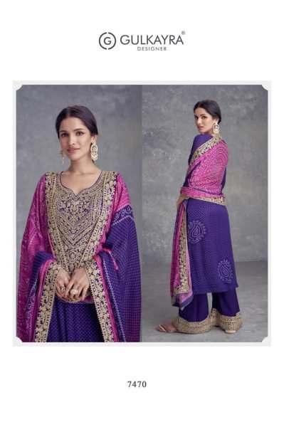 Heavy Embroidered Chinon Suit Set with Plazoo  Dupatta   Digital Print Wholesale Prices for Resellers Designer Plazzo Salwar Suits Wholesale