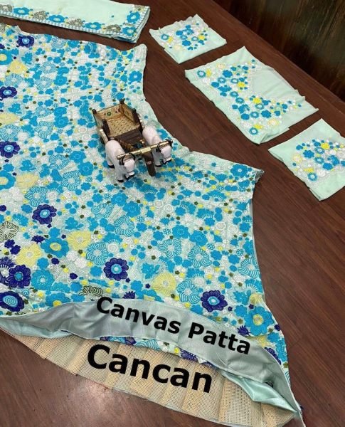 Heavy Embroidered Work Fox Georgette Lehenga Choli Designer Lehenga Choli