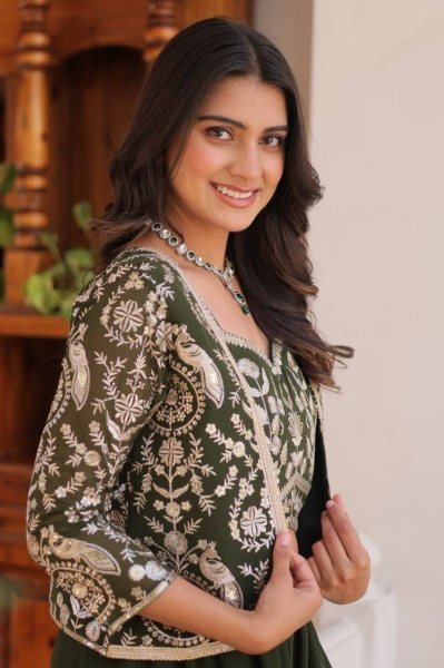   Heavy embroidery Top Palazzo set For Women  Ready To Wear Collection