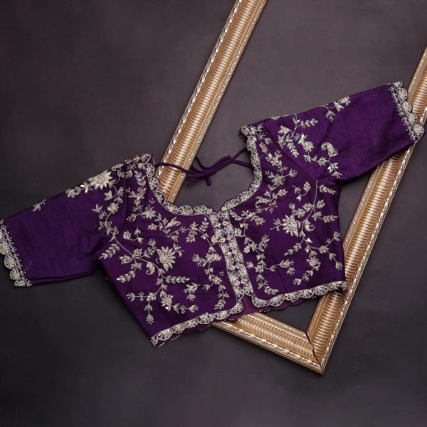 Heavy Khaadii Organza Silk Saree with Multi Thread   Sequins Embroidery Elegant Party Wear Set at Wholesale Price Organza Sarees Wholesale