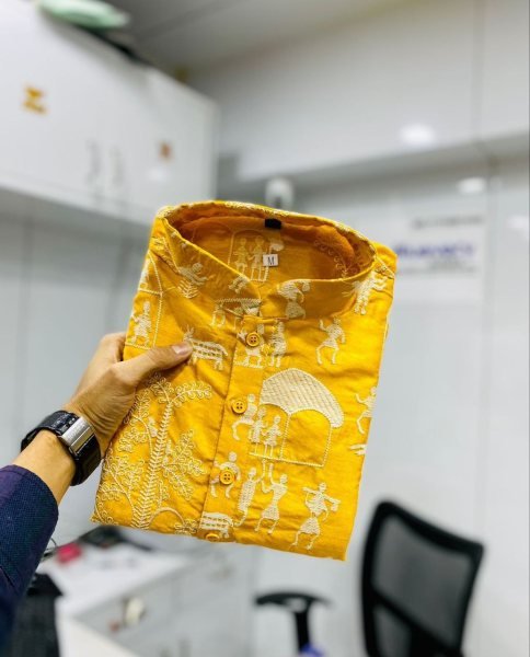 Heavy Lucknowi Soft Parbon Silk Mens Kurta Pajama Kurta Pajama Wholesale