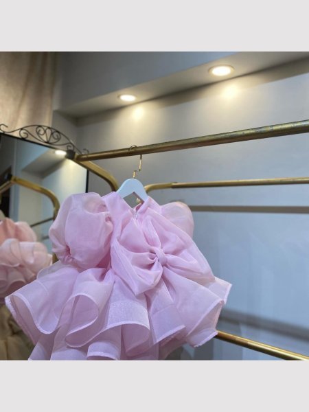 Heavy Organza Full Flair Kids Frock Collection  Girls Wear