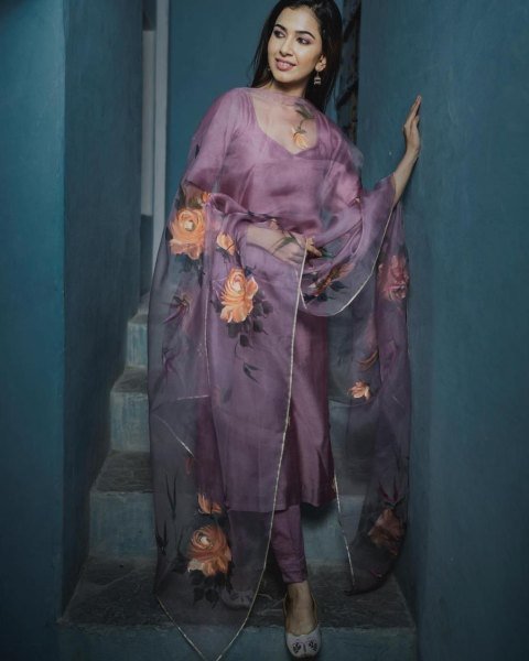 Heavy Pure Maska Cotton Silk Kurti Plazzo With Dupatta 3 Piece Kurti Set