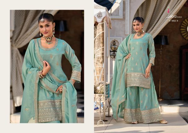 Heeramandi Embroidered Suit Collection Shimmer Salwar Kameez   Palazzo Sets Affordable Deals Designer Plazzo Salwar Suits Wholesale