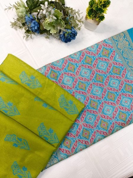 High Quality Patola Chanderi Silk With Golden Zari Border Luxury Saree  Patola Silk Sarees Wholesale