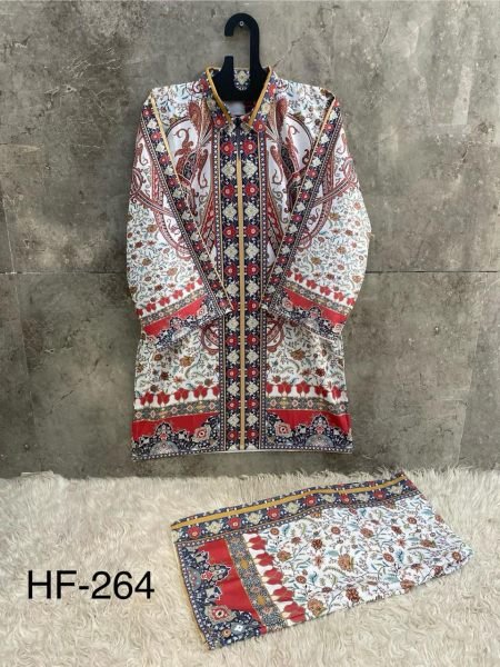 Hoor Tex Cotton Satin Pakistani Co ord Sets for Exporters CO ORD Sets