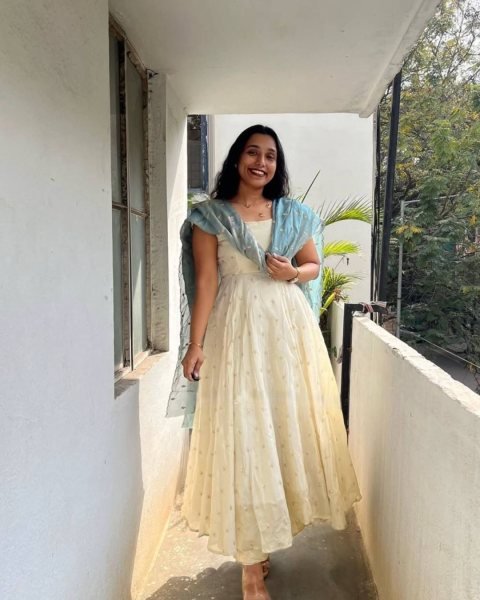 Iconic Sky Blue Dupatta Chinnon Silk Heavy Sequence Work Gown with Silk Dupatta for Boutique Collectior Kurti With Dupatta Wholesale